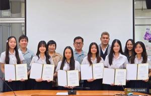 ¿ùµå½¦¾î, Çѱ۳¯ ¸Â¾Æ ű¹ ´ëÇп¡ 'ÀÌÁÖ¿ë ÀåÇбÝ' Àü´Þ